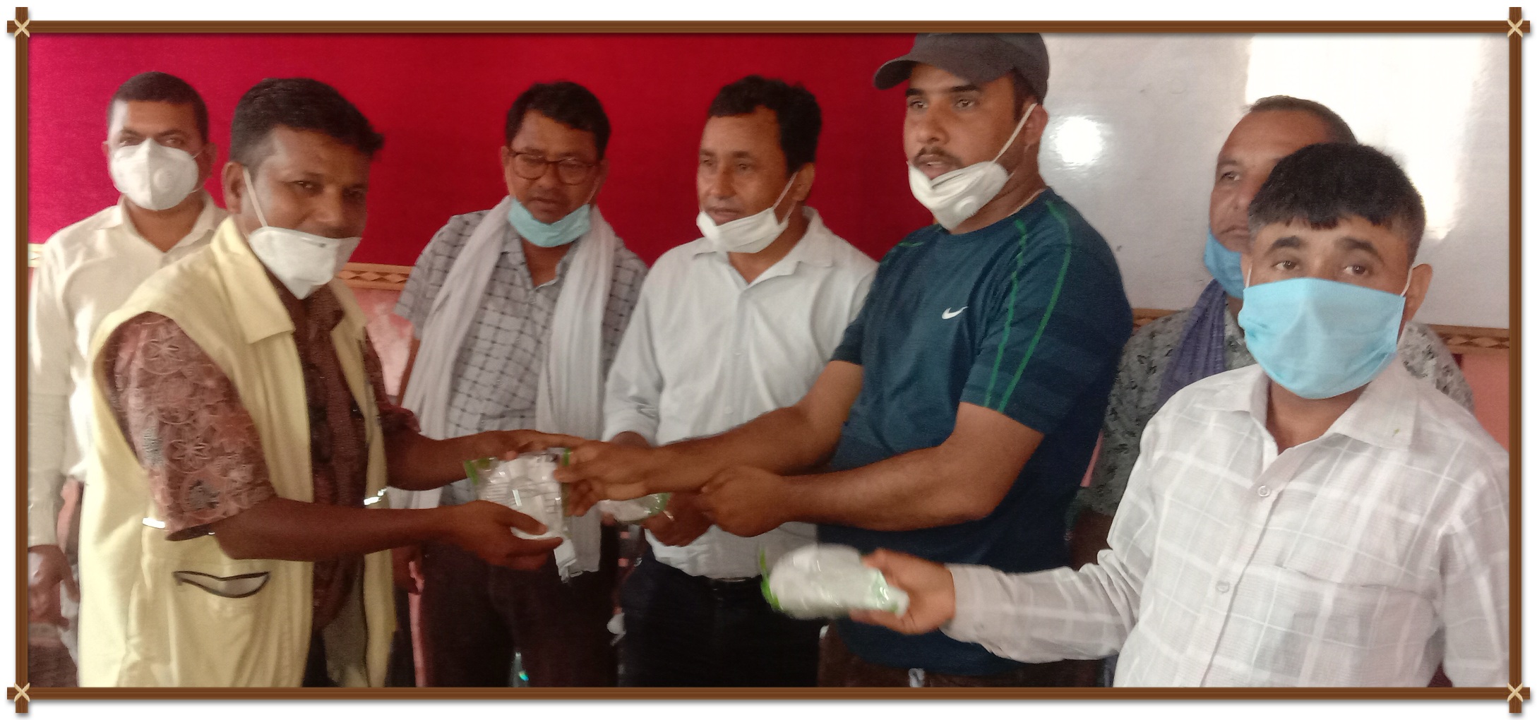 काेहलपुरमा पत्रकारका लागि  सुरक्षा सामाग्री वितरण