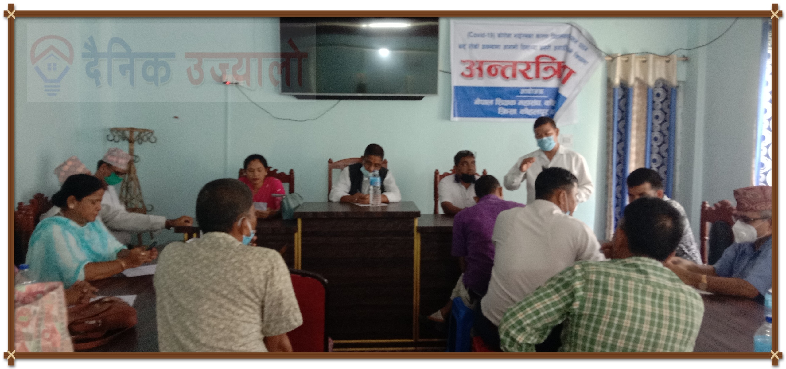 काेहलपुरमा विद्यालय संचालनकाे उपाए खाेज्दै शिक्षक महासंघ र क्रिसा