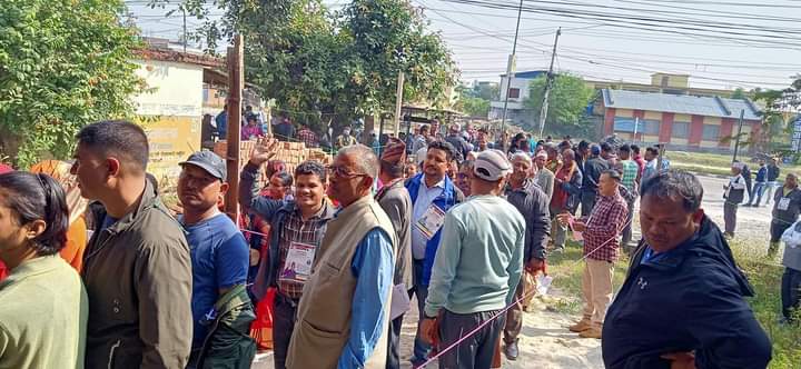 नेपाली कांग्रेस बाँकेका वडातहमा नेतृत्व छान्न मतदान शुरु