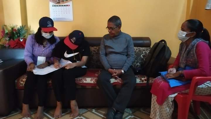 काेहलपुरमा नगर प्रमुख रावतकाे घरबाट जनगणना शुरु