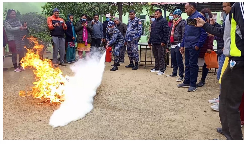 काेहलपुरमा जोखिम व्यवस्थापन तालिम सम्पन्न