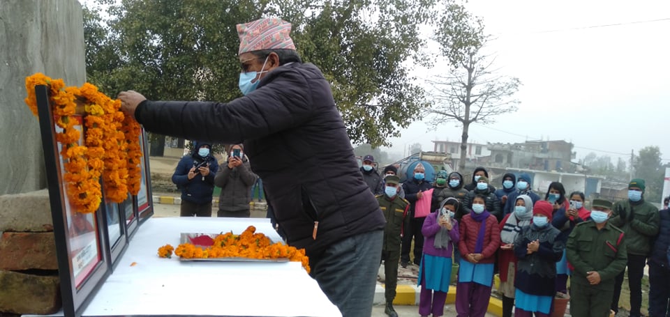  काेहलपुरमा मनाइयाे शहिद दिवस