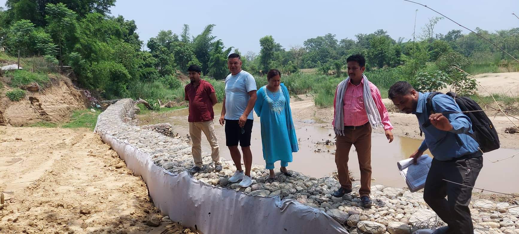 भाैतिक निर्माणका काममा गुणस्तरमा ध्यान दिन उप -प्रमुख सुवेदीकाे आग्रह