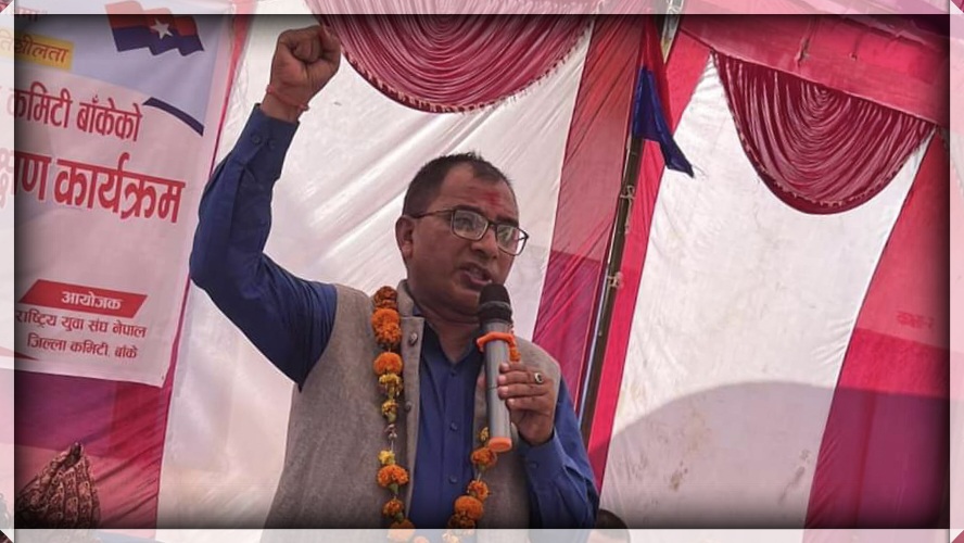 आगामी निर्वाचन राष्ट्रियता चाहने पक्ष र राष्ट्रियता नचाहने पक्षविचकाे लडाई – नेता ढकाल