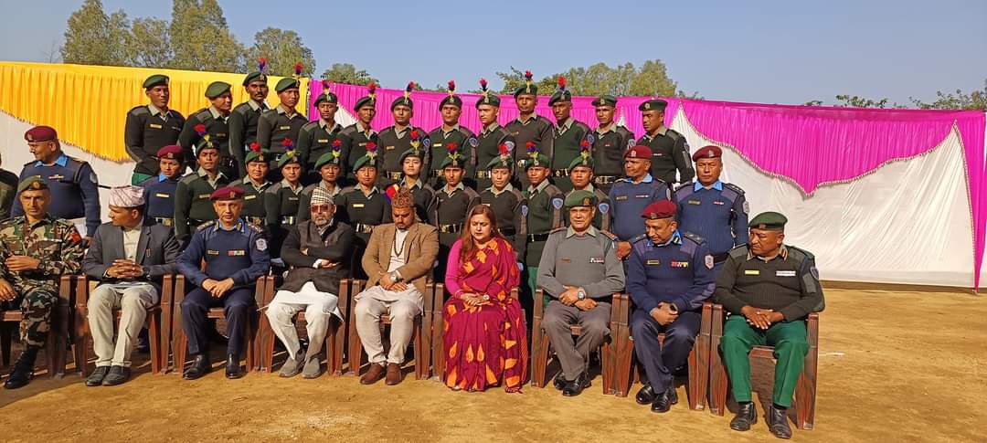 कोहलपुर नगर प्रहरी जवानकोे दिक्षान्त