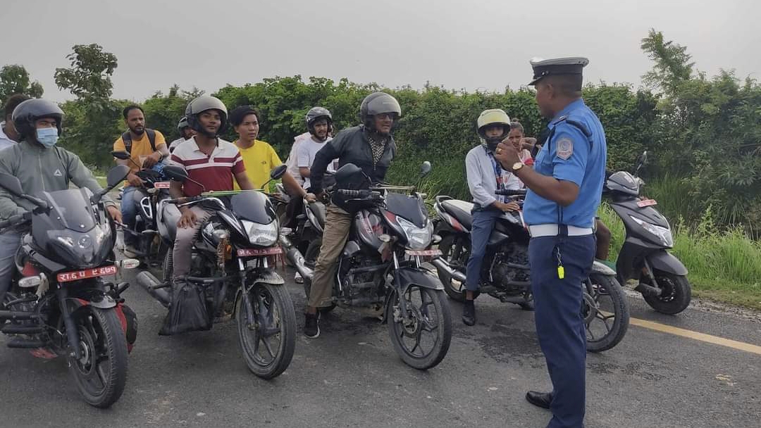 बाँकेमा (TVRS) Traffic Violence Record System लागू हुदै