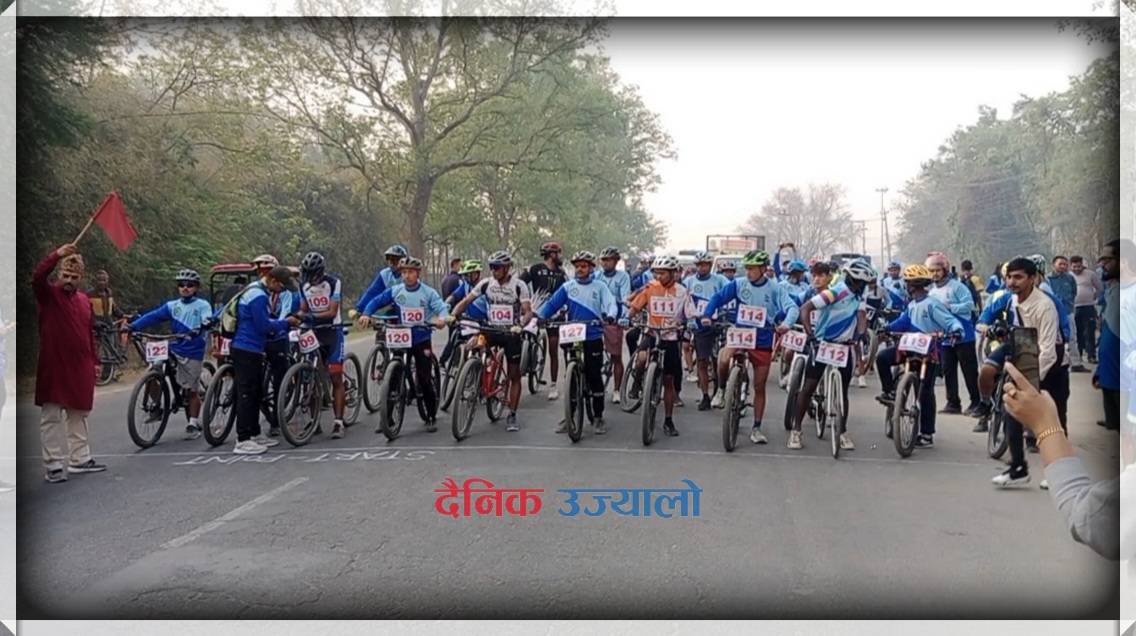 काेहलपुर- देउराली अपहिल साइक्लिङ प्रतियोगिता : देव र हुमीलाई उपाधि